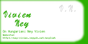 vivien ney business card